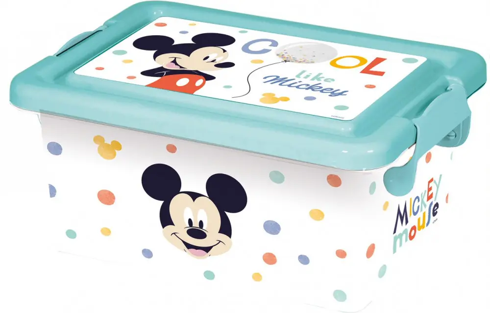 Disney Mickey Plastic Storage Box 3.7 L product photo