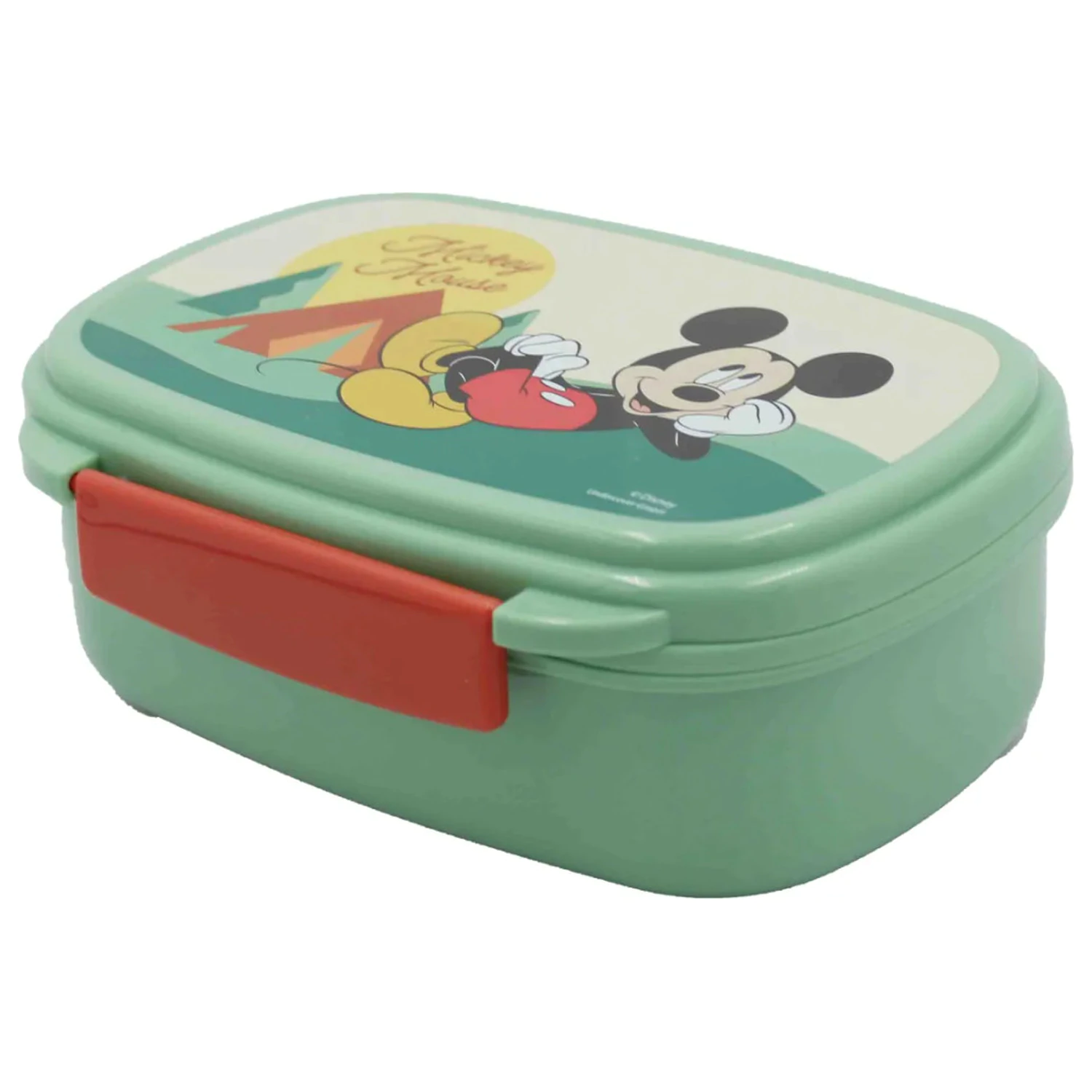 Disney Mickey Nature sandwich box + cutlery set product photo