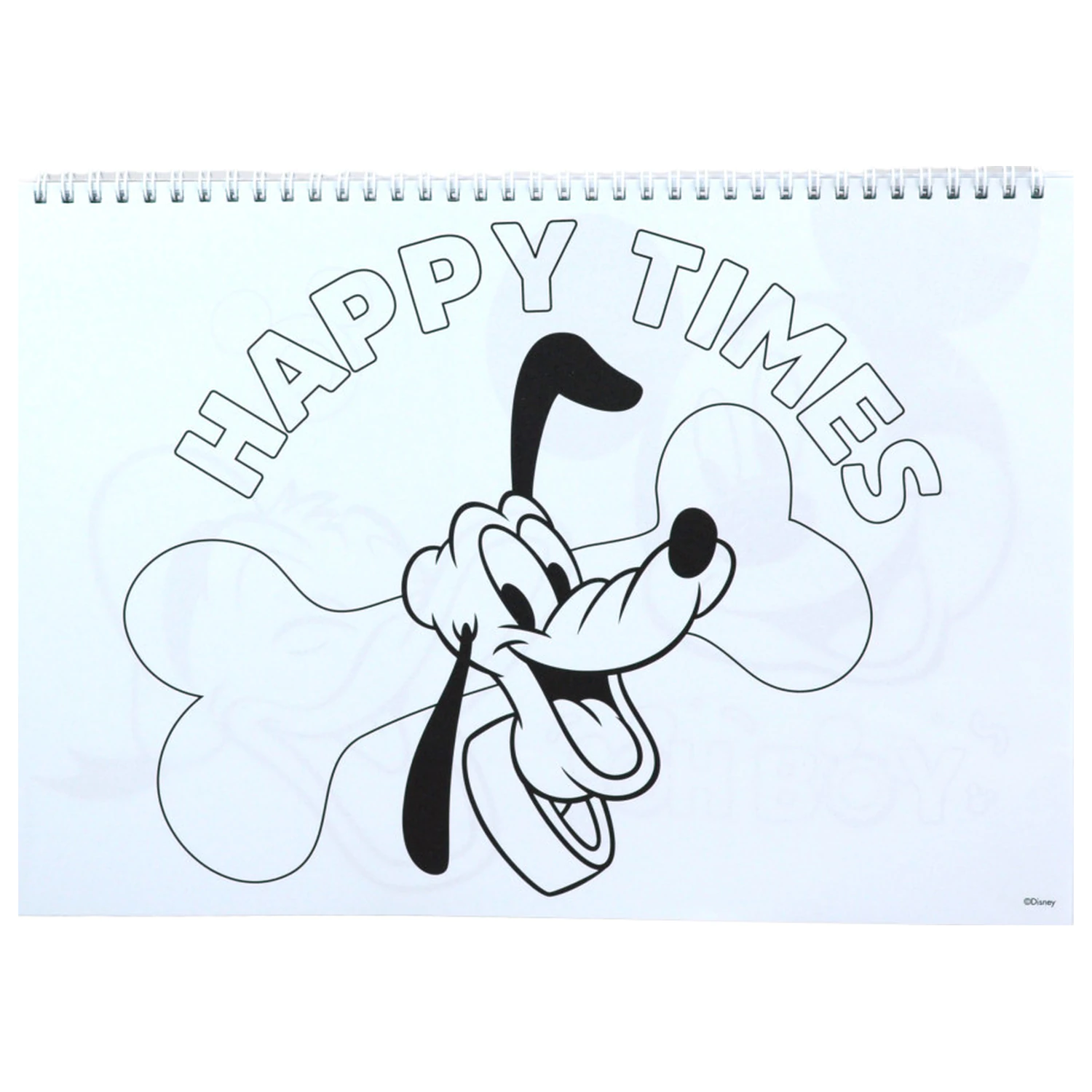 Disney Mickey Oh Boy A/4 Spiral Sketchbook 40 Sheets with Stickers product photo