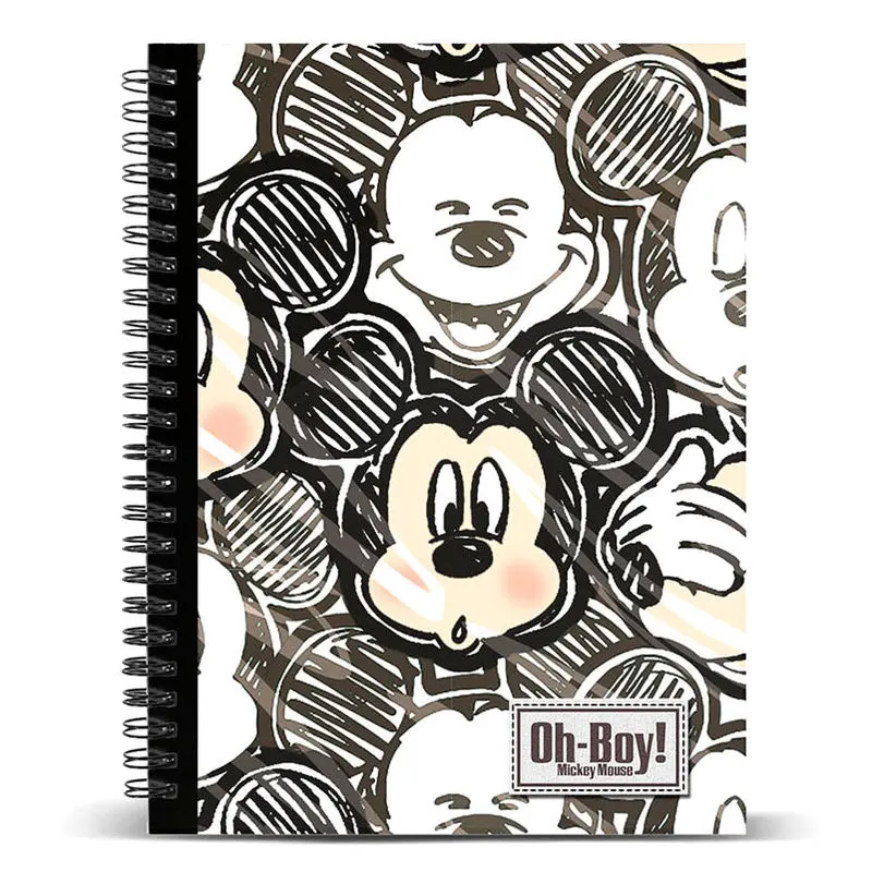 Disney Mickey Oh Boy A5 notebook product photo