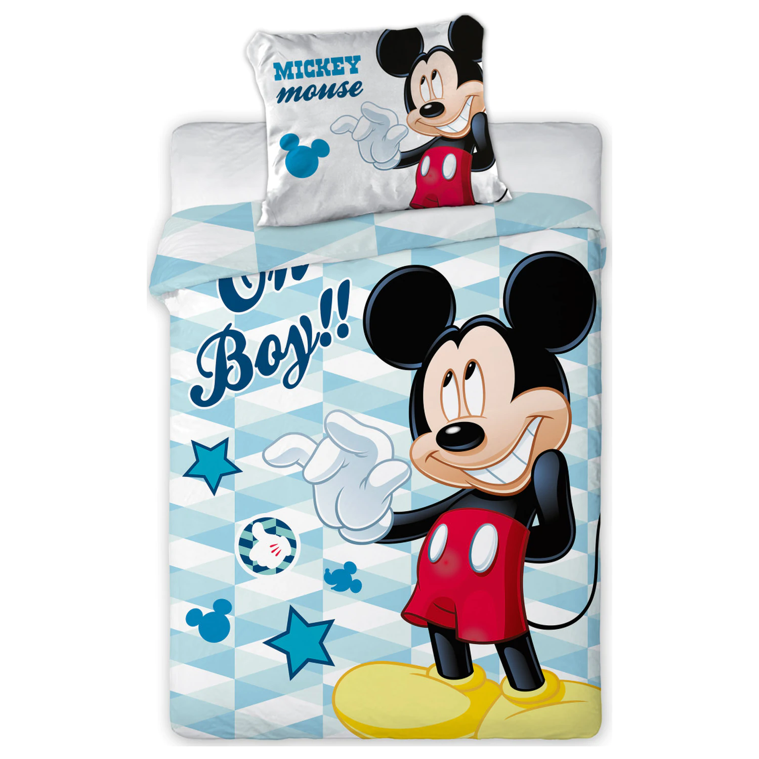 Disney Mickey Oh Boy Toddler, Preschool Duvet Cover product photo