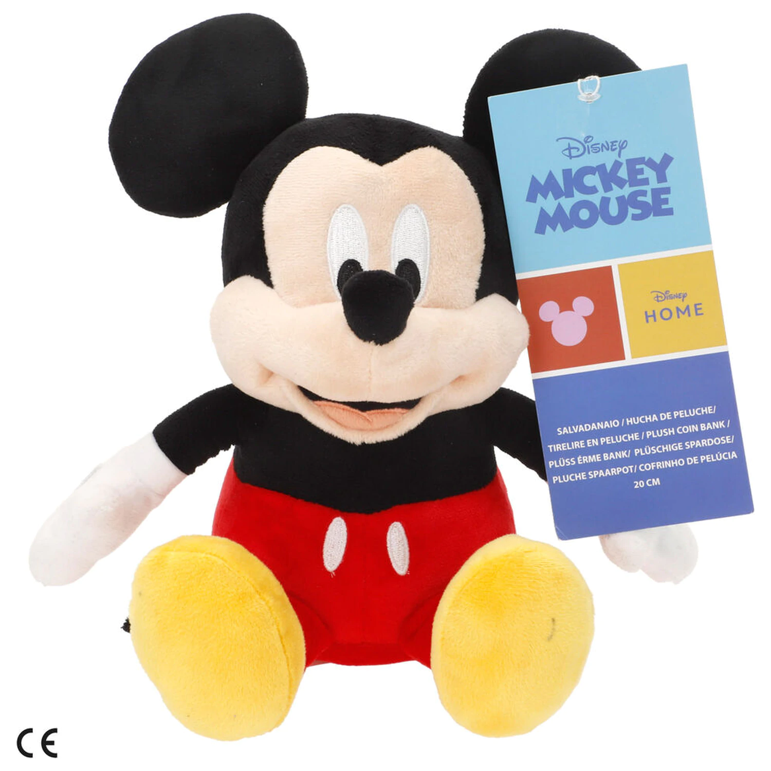 Disney Mickey money box plush toy 20cm product photo