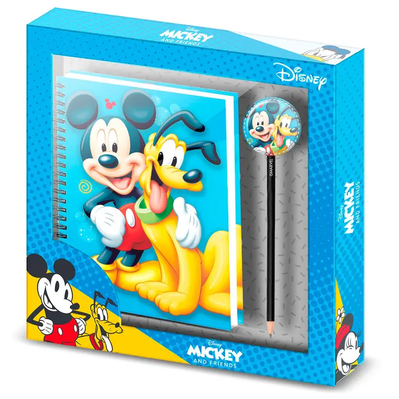Disney Notebook with Pen Mickey &amp; Pluto product photo