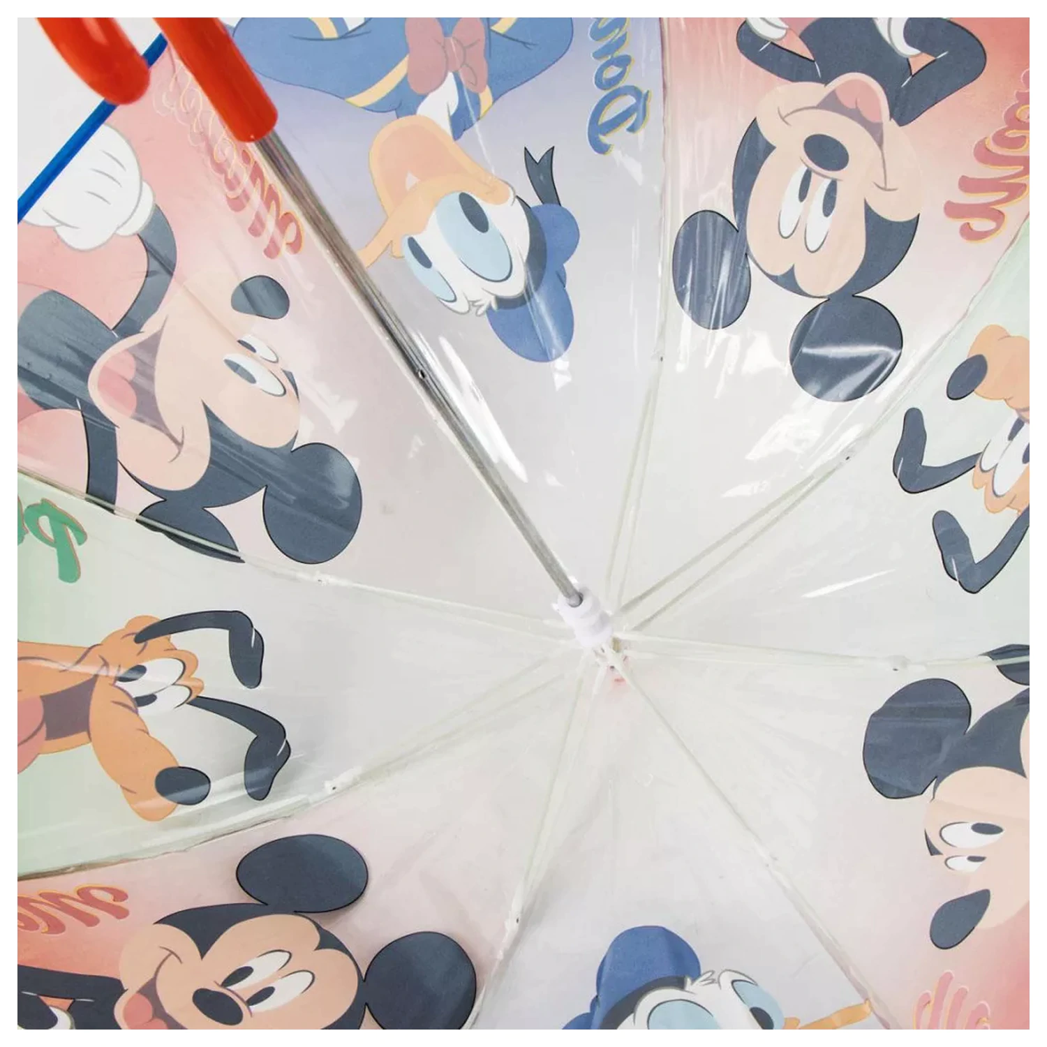 Disney Mickey Pluto kids transparent umbrella product photo