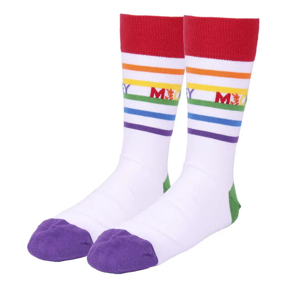 Disney Socks 3-Pack Mickey Pride Collection 35-41 product photo
