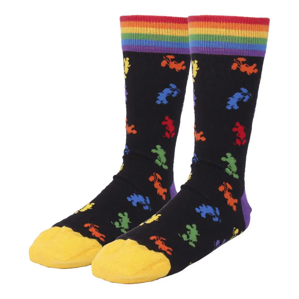 Disney Socks 3-Pack Mickey Pride Collection 40-46 product photo