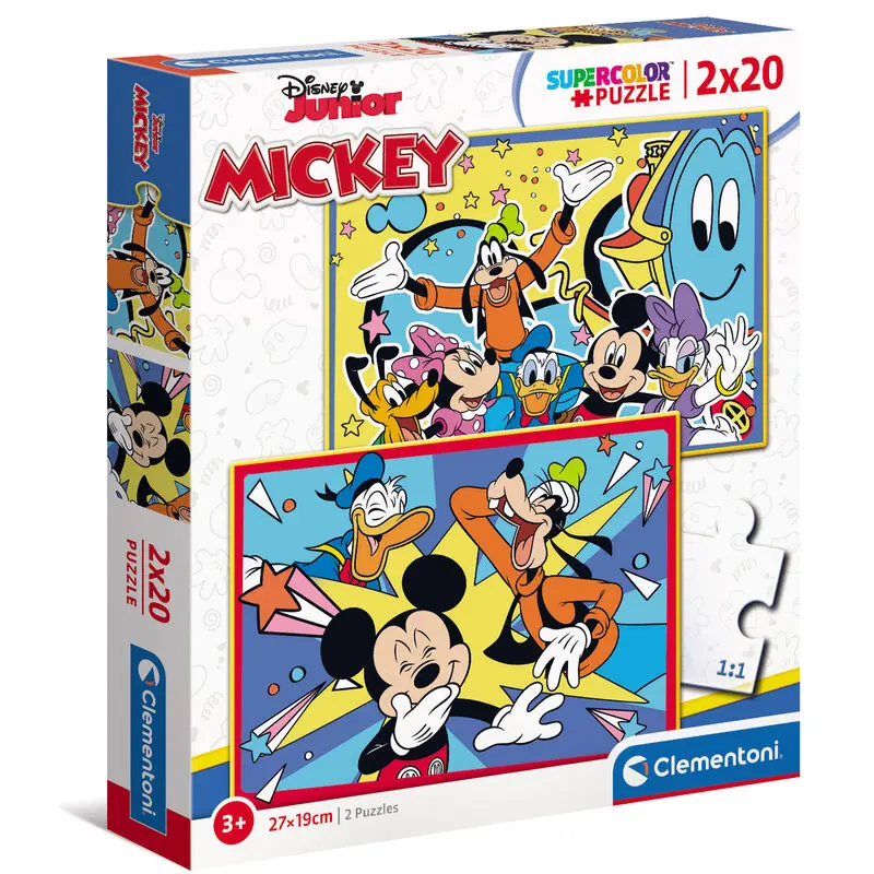 Disney Mickey puzzle 2x20pcs product photo