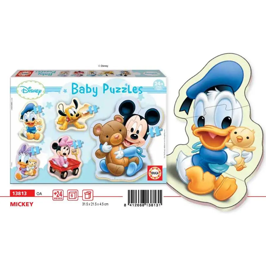 Disney Mickey puzzle 3-5pcs termékfotó