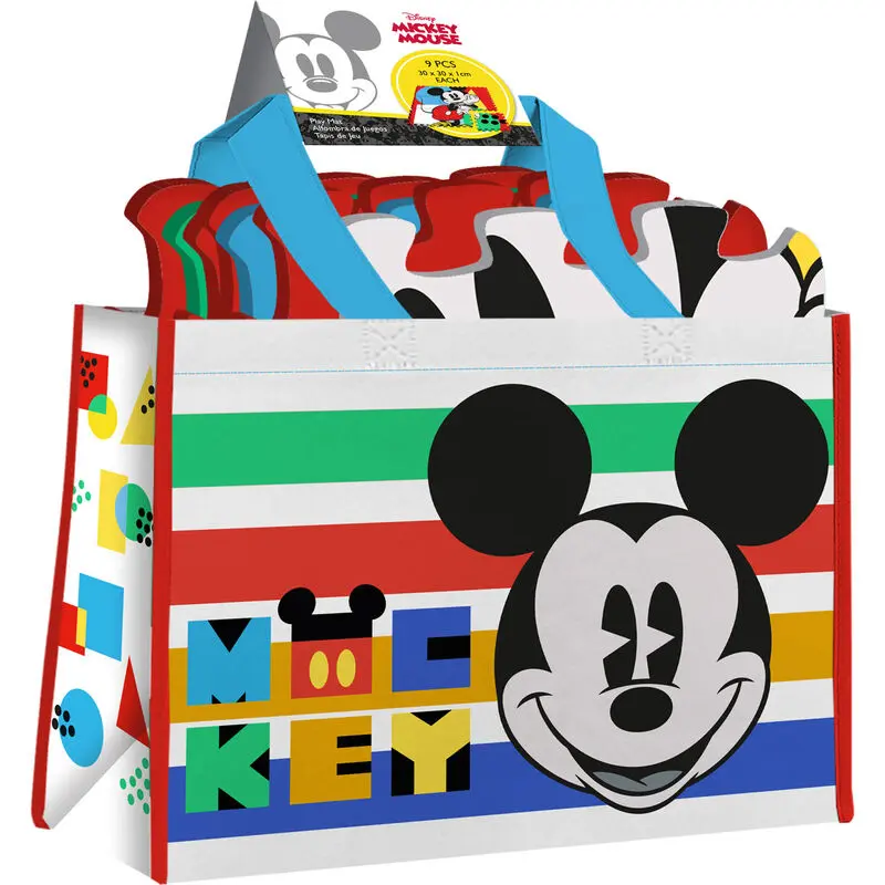 Disney Mickey puzzle carpet Eva rubber 9pcs product photo