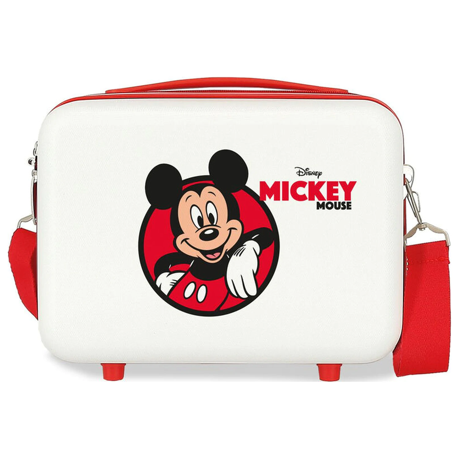 Disney Mickey Red ABS adaptable beauty case 29cm product photo