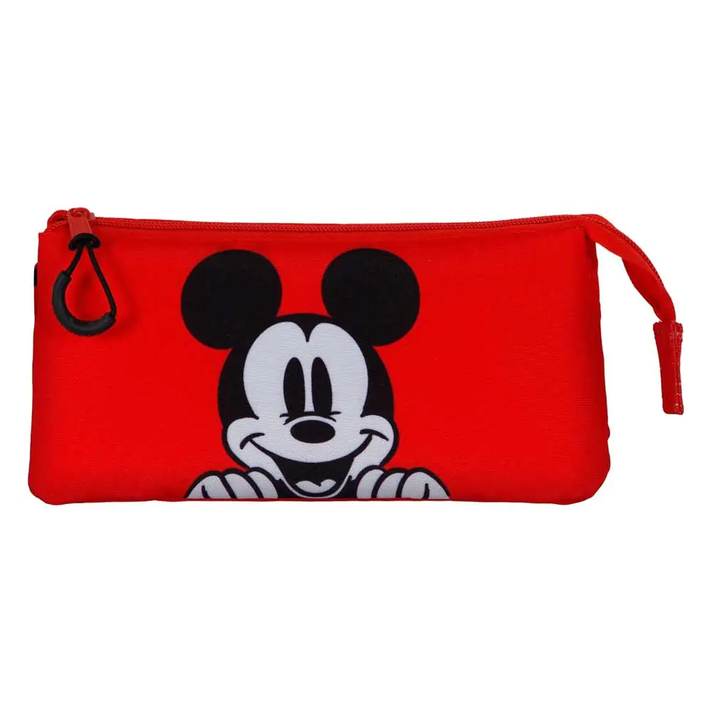 Disney Mickey Red triple pencil case product photo