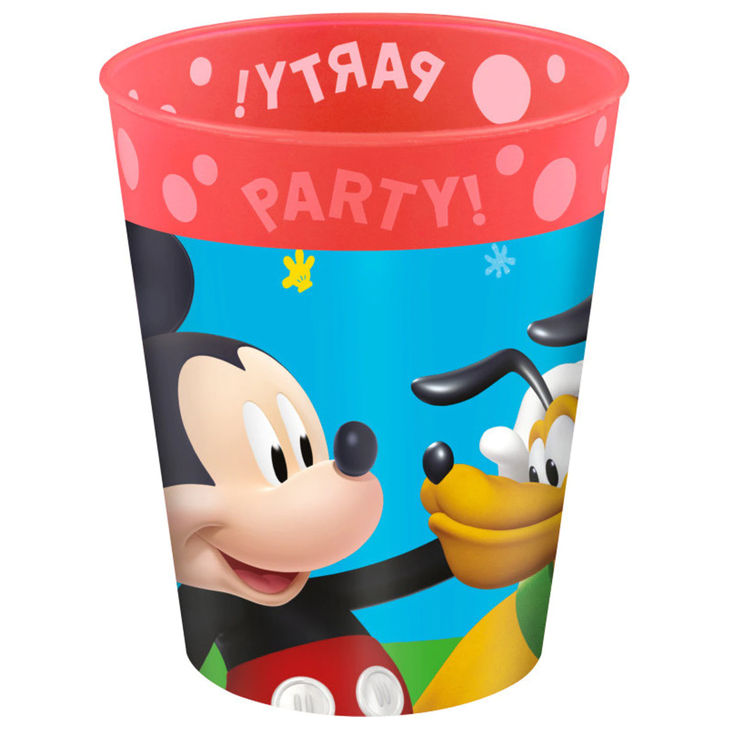 Disney Mickey Rock the House micro premium plastic cup 250 ml product photo