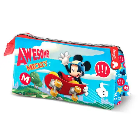 Disney Mickey Skater triple pencil case product photo