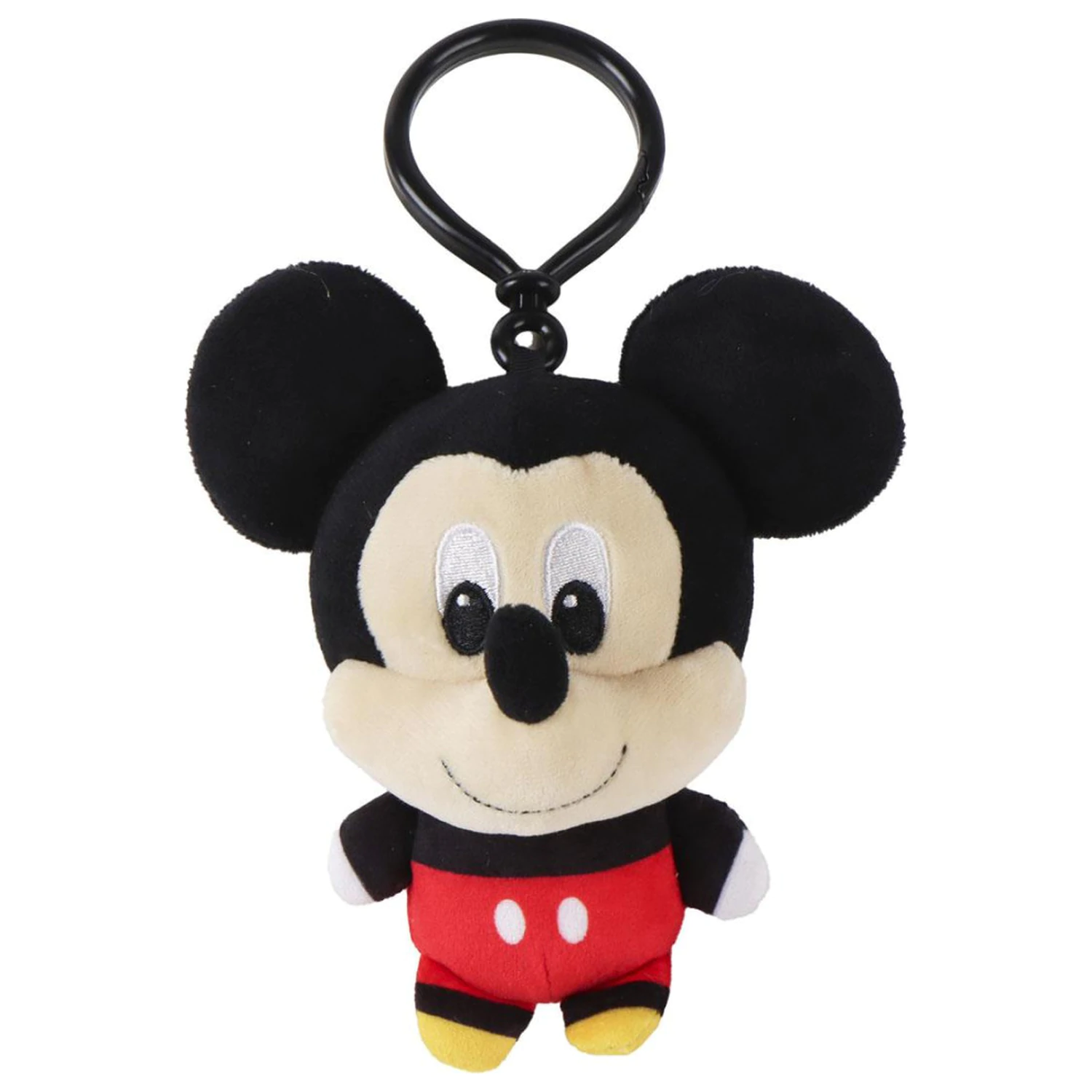 Disney Mickey Smile 3D plush figure with hanger, bag charm 13 cm product photo