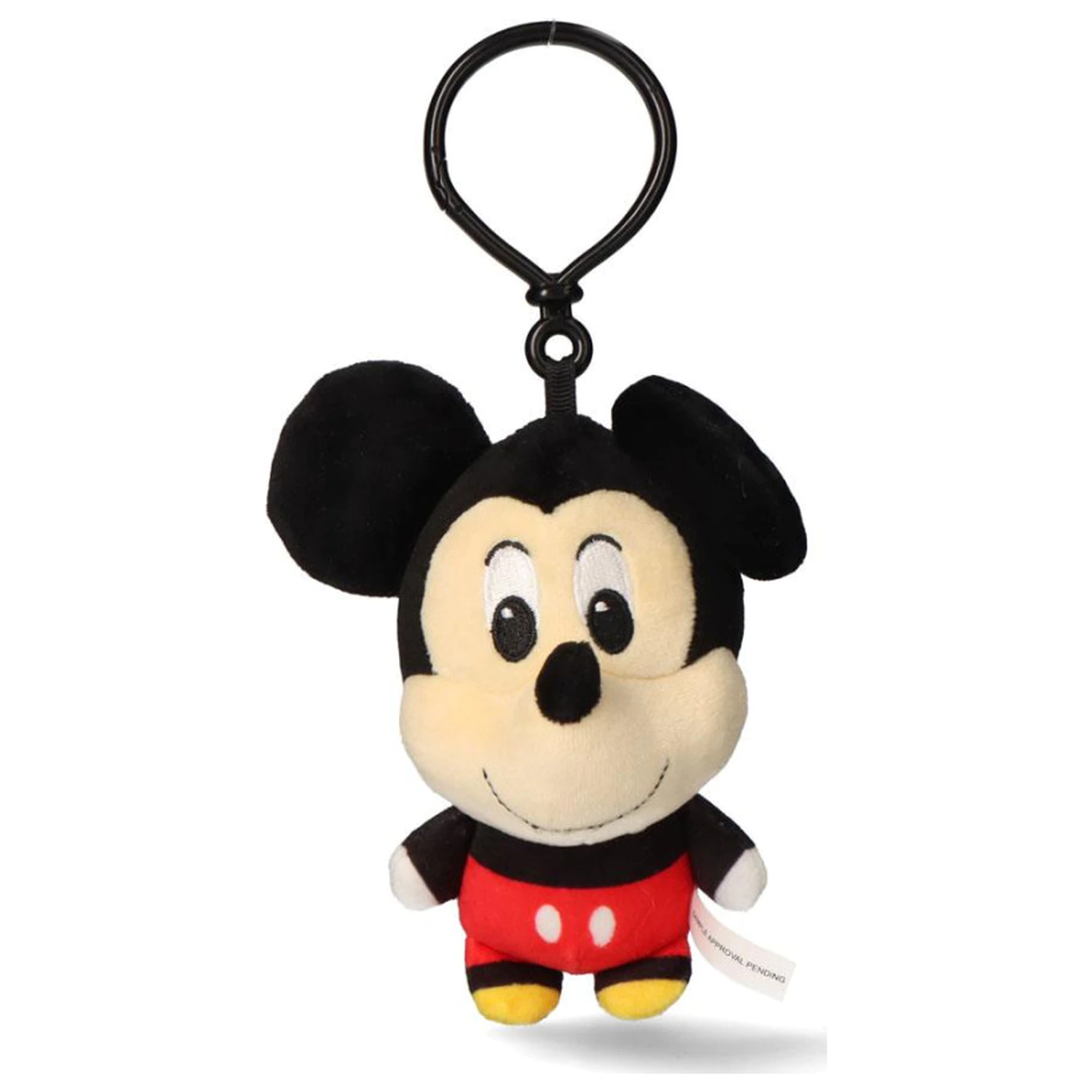 Disney Mickey Smile 3D plush figure with hanger, bag charm 13 cm product photo