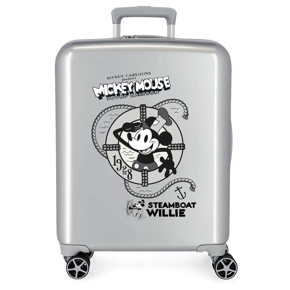 Disney Mickey Steamboad Joyful ABS trolley suitcase 55cm product photo