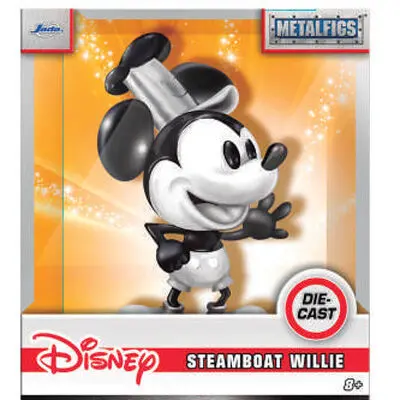 Disney Mickey Steamboat Willie metalfigs figure 10cm product photo