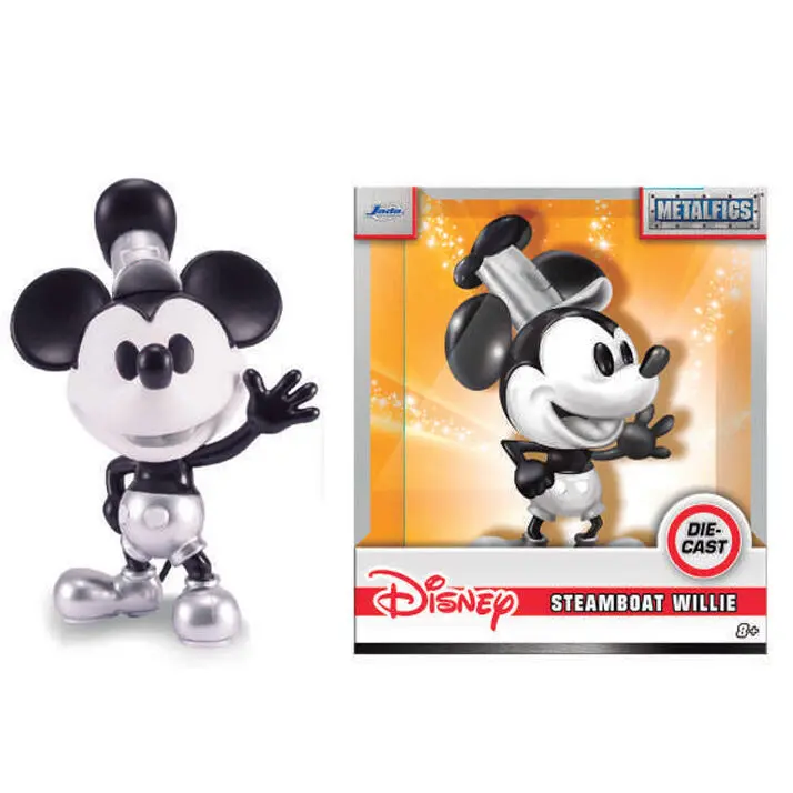 Disney Mickey Steamboat Willie metalfigs figure 10cm product photo
