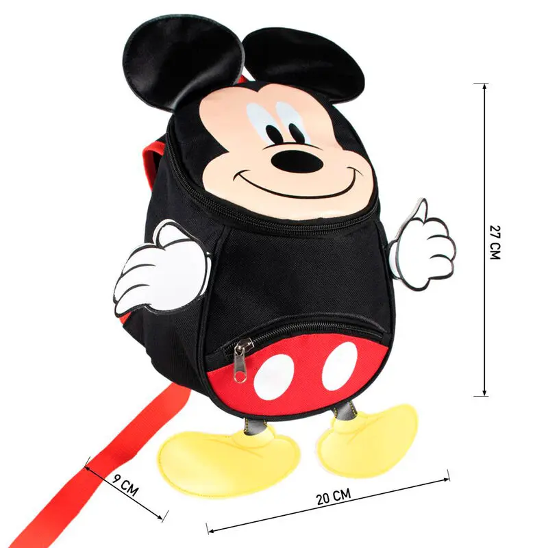 Disney Mickey backpack with harness 27cm product photo