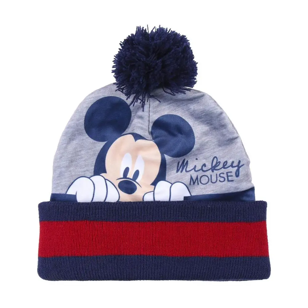 Disney Mickey Kids winter set snood hat gloves product photo