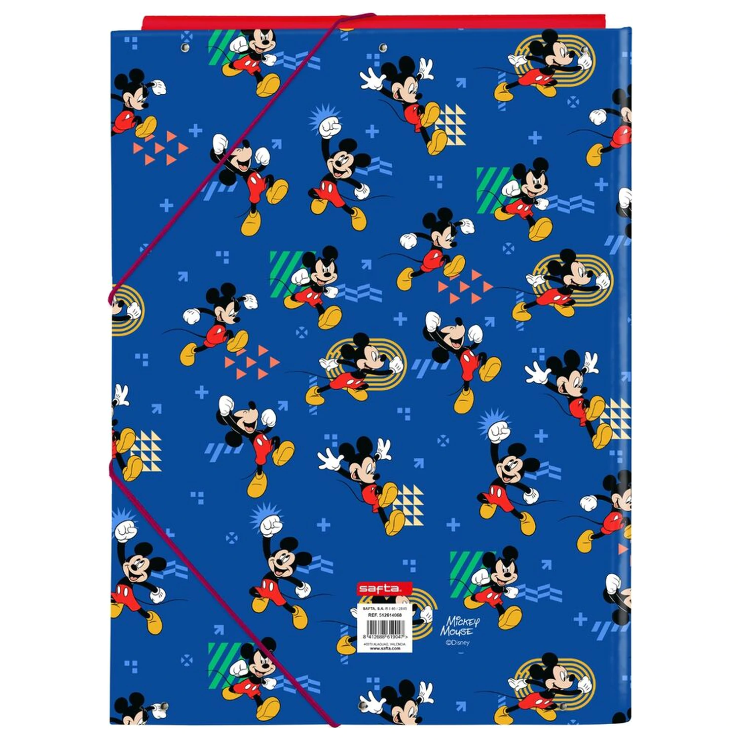 Disney Mickey Today A4 cardboard binder with flaps product photo
