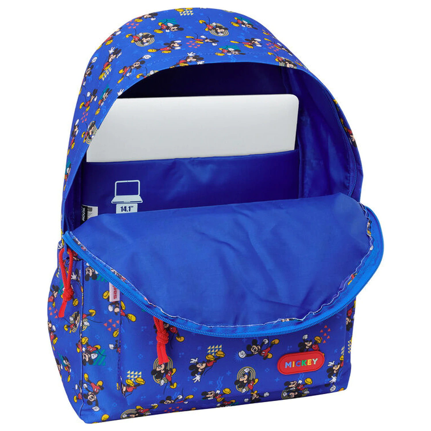 Disney Mickey Today backpack with laptop case product photo