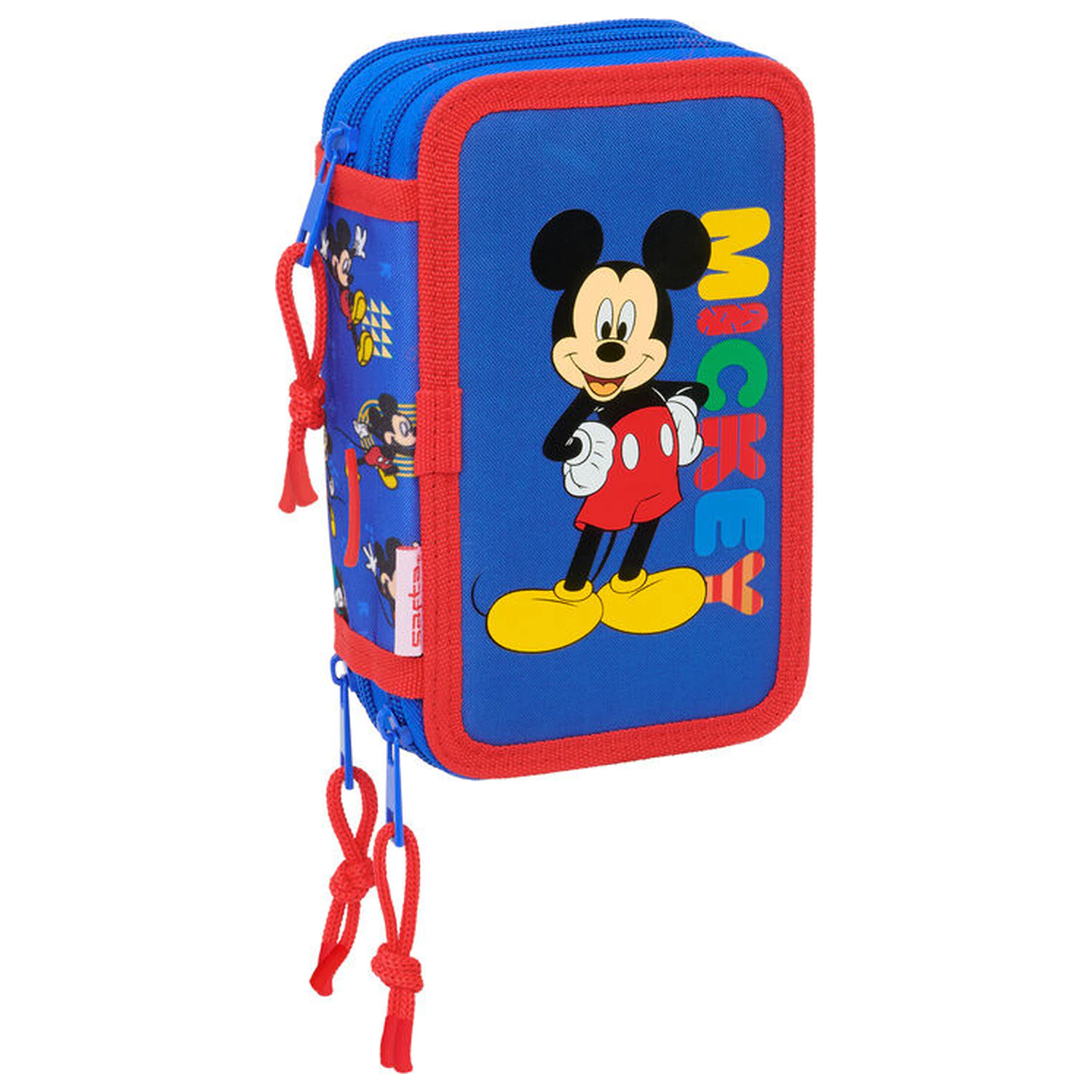Disney Mickey Today triple pencil case 37pcs product photo