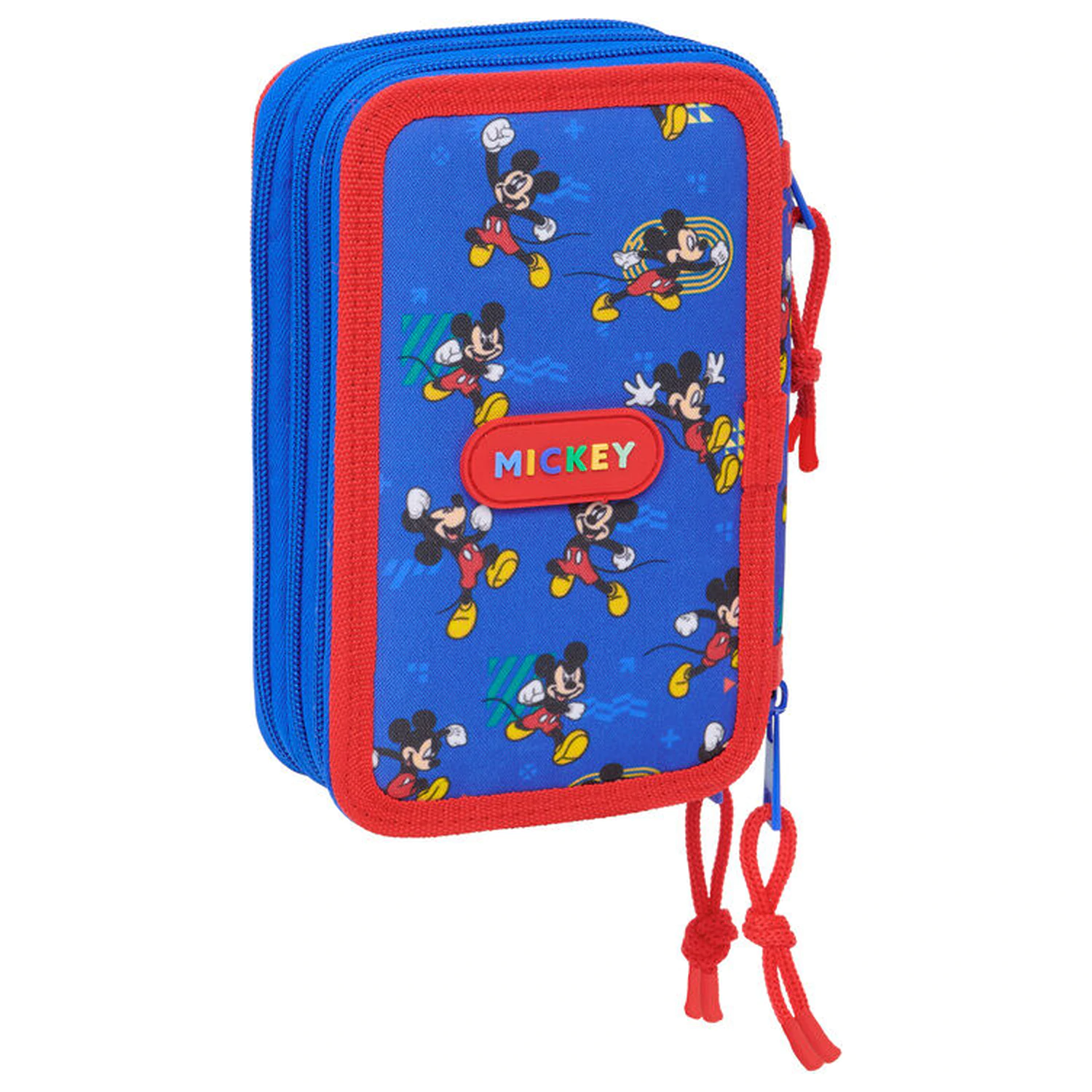 Disney Mickey Today triple pencil case 37pcs product photo
