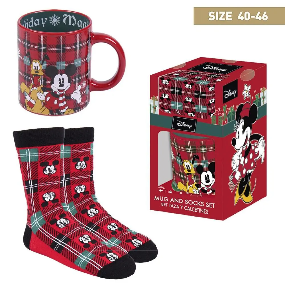 Disney Mickey set socks + mug product photo