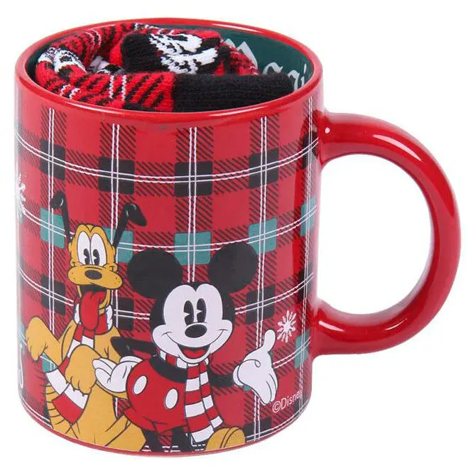 Disney Mickey set socks + mug product photo