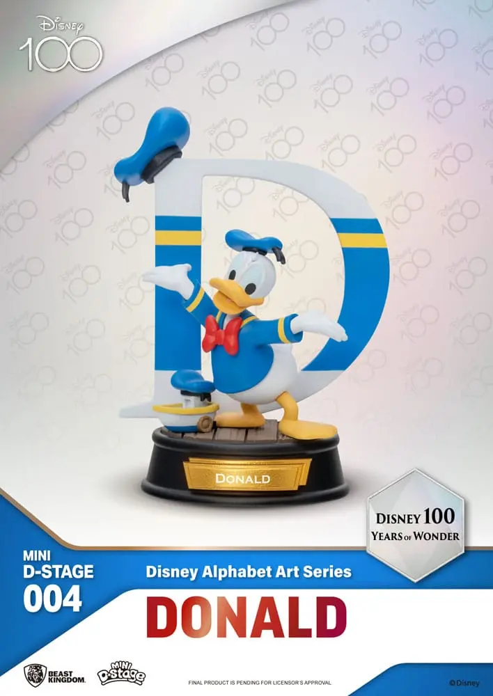 Disney Mini Diorama Stage Statues 6-pack 100 Years of Wonder-Disney Alphabet Art 10 cm termékfotó