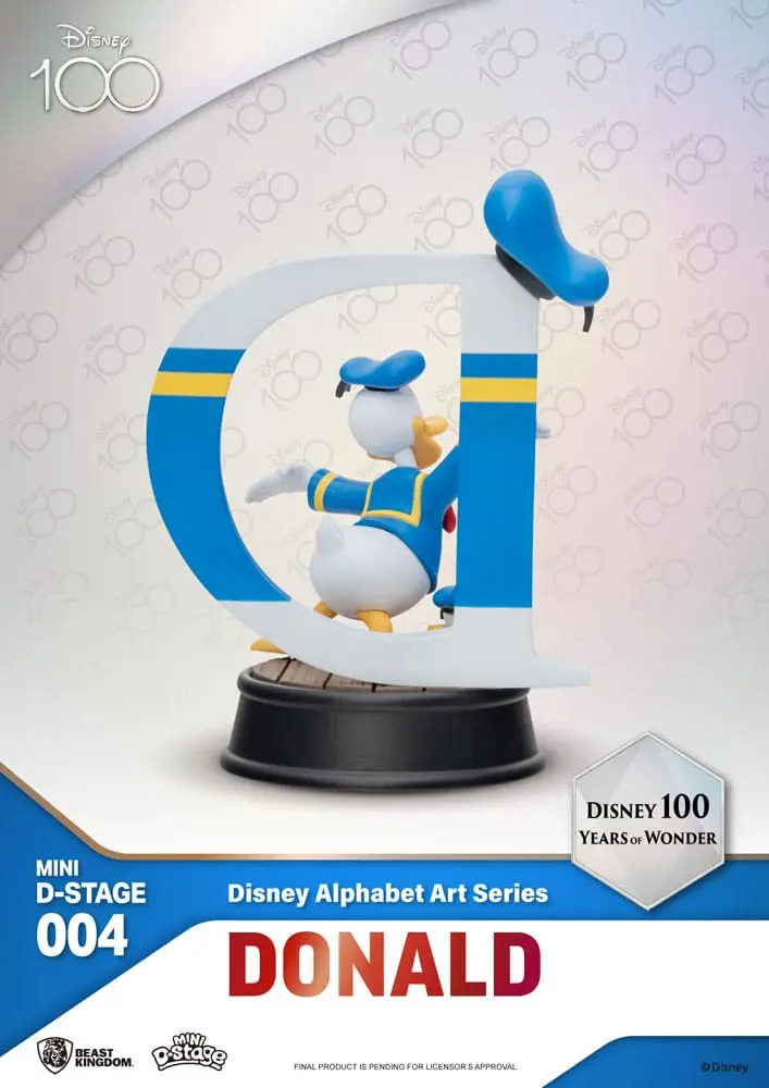Disney Mini Diorama Stage Statues 6-pack 100 Years of Wonder-Disney Alphabet Art 10 cm termékfotó
