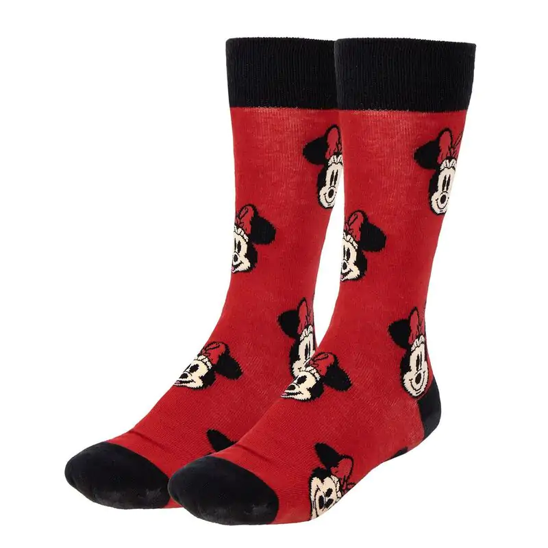 Disney Minnie pack 3 adult socks product photo