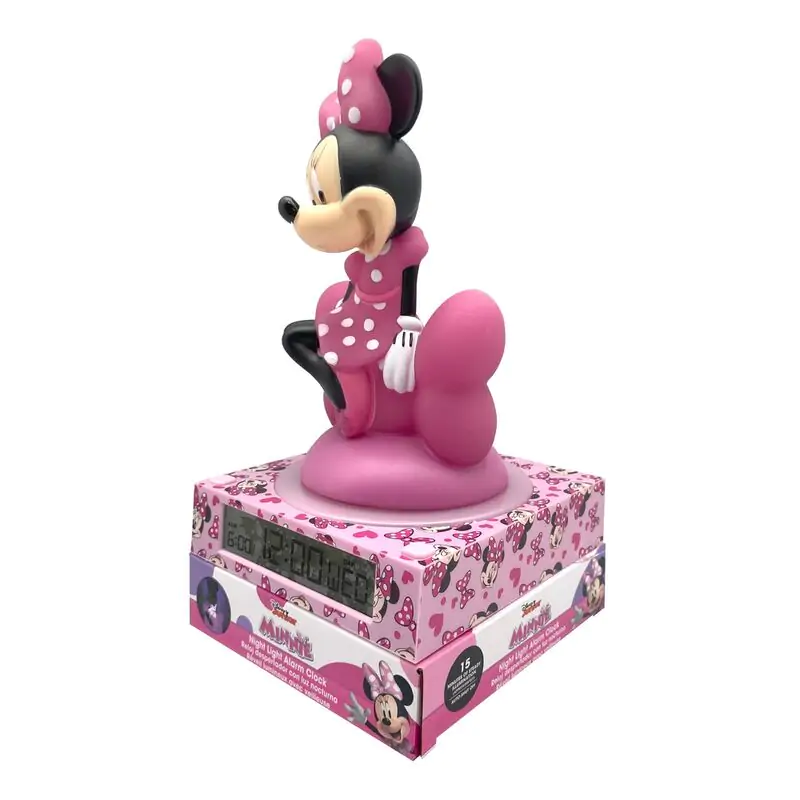 Disney Minnie 3D lamp with alarm clock termékfotó