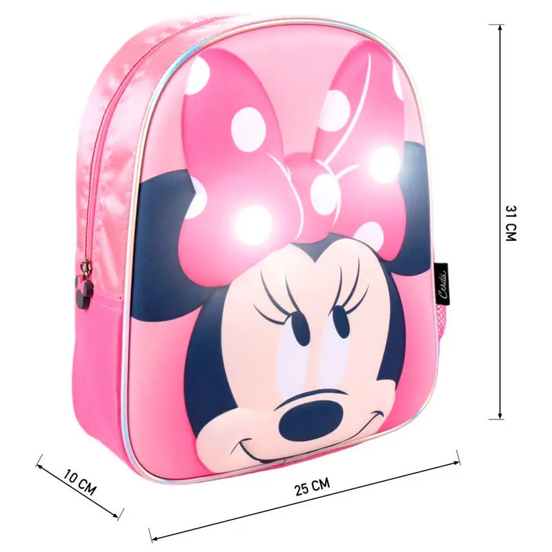 Disney Minnie 3D backpack with lights 31cm product photo