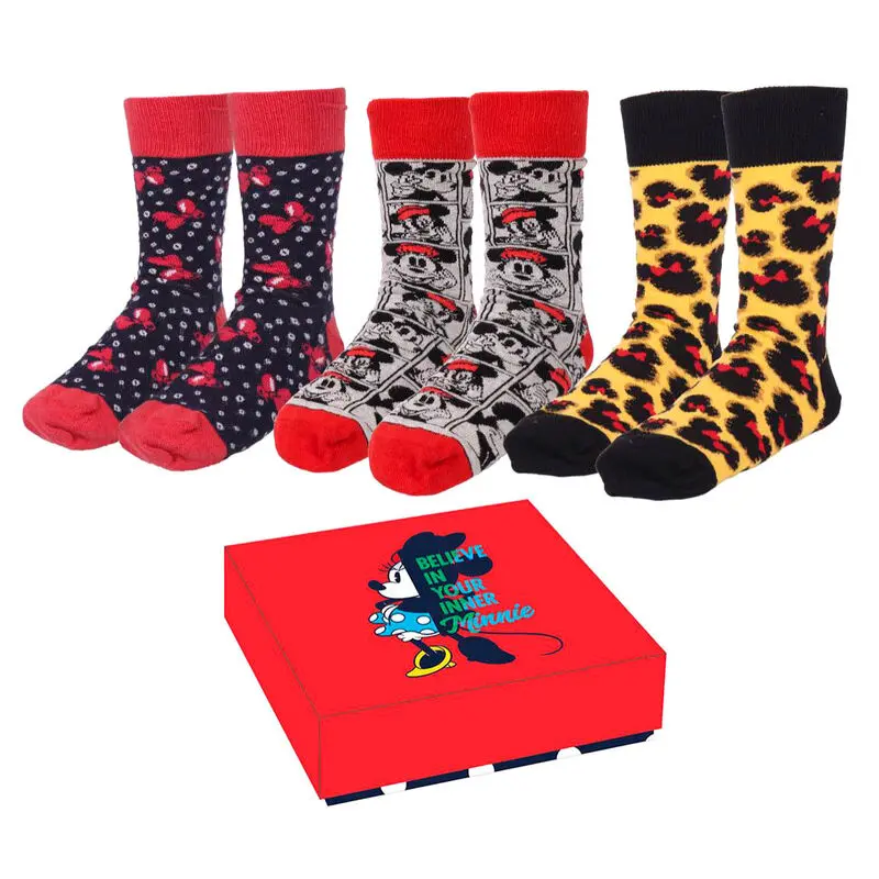 Disney Socks 3-Pack Believe In Your Inner Minnie 35-41 product photo