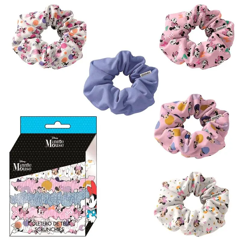 Disney Minnie assorted blister 5 hair ties product photo
