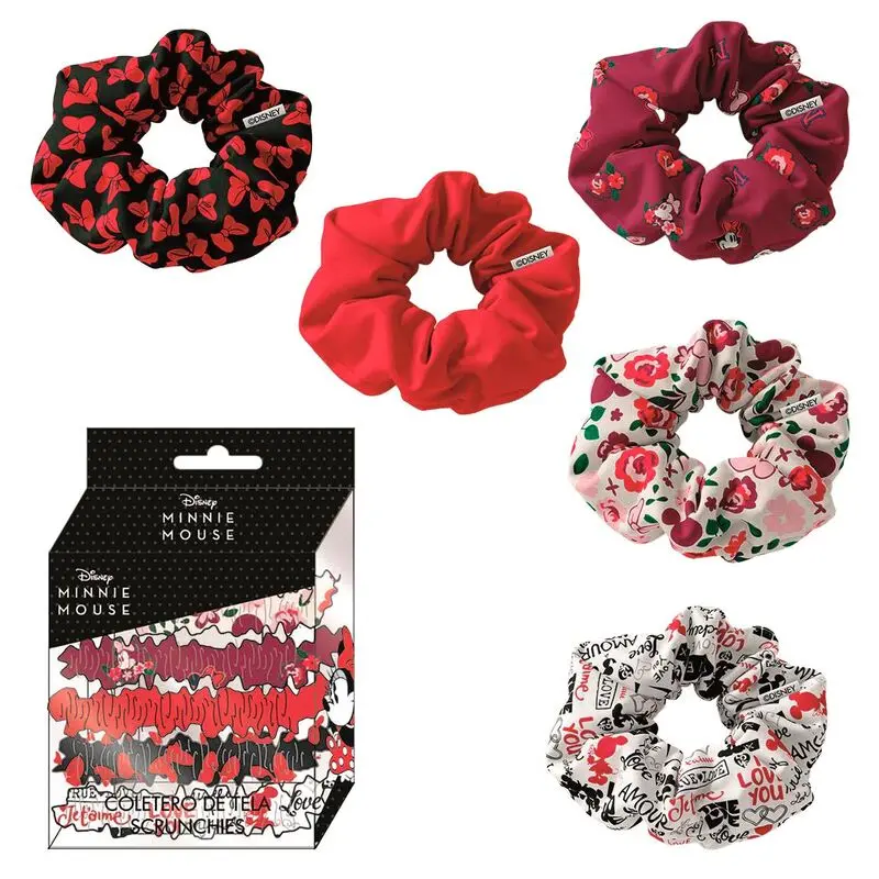 Disney Minnie assorted blister 5 hair ties product photo