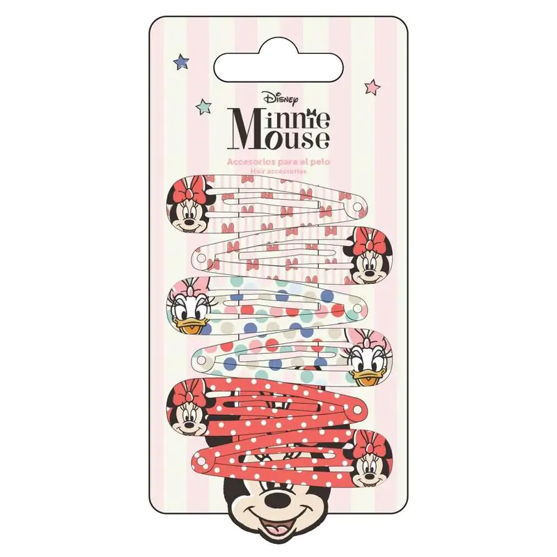 Disney Minnie blister pack 6 hairpins product photo