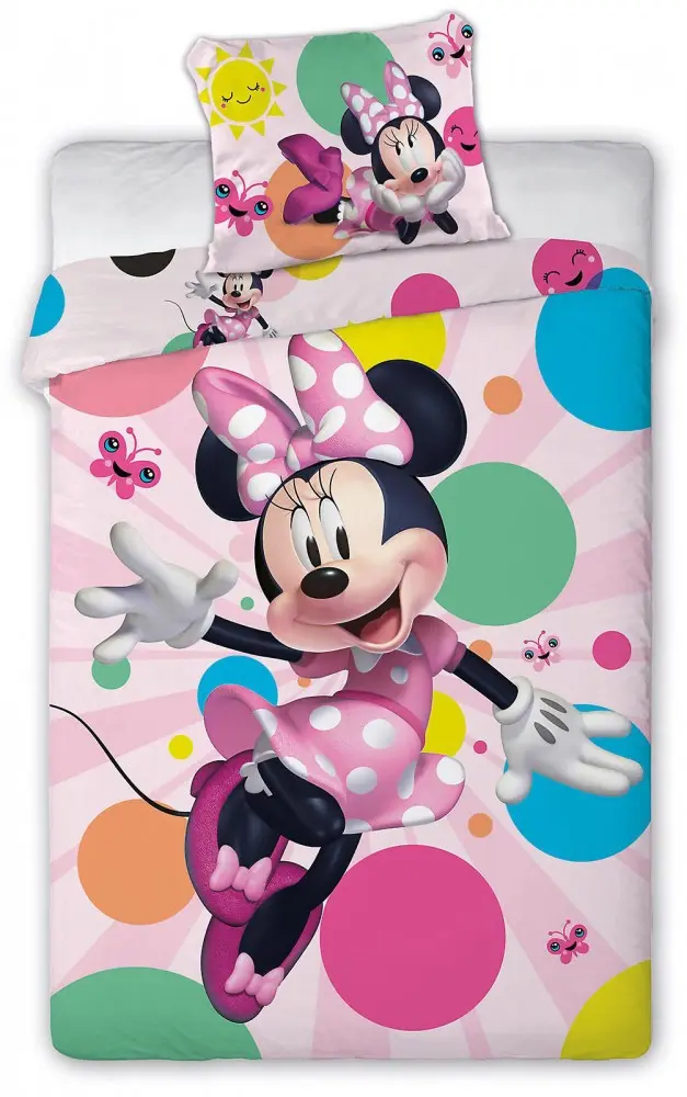 Disney Minnie Duvet Cover Set 140x200cm, 70x90 cm product photo