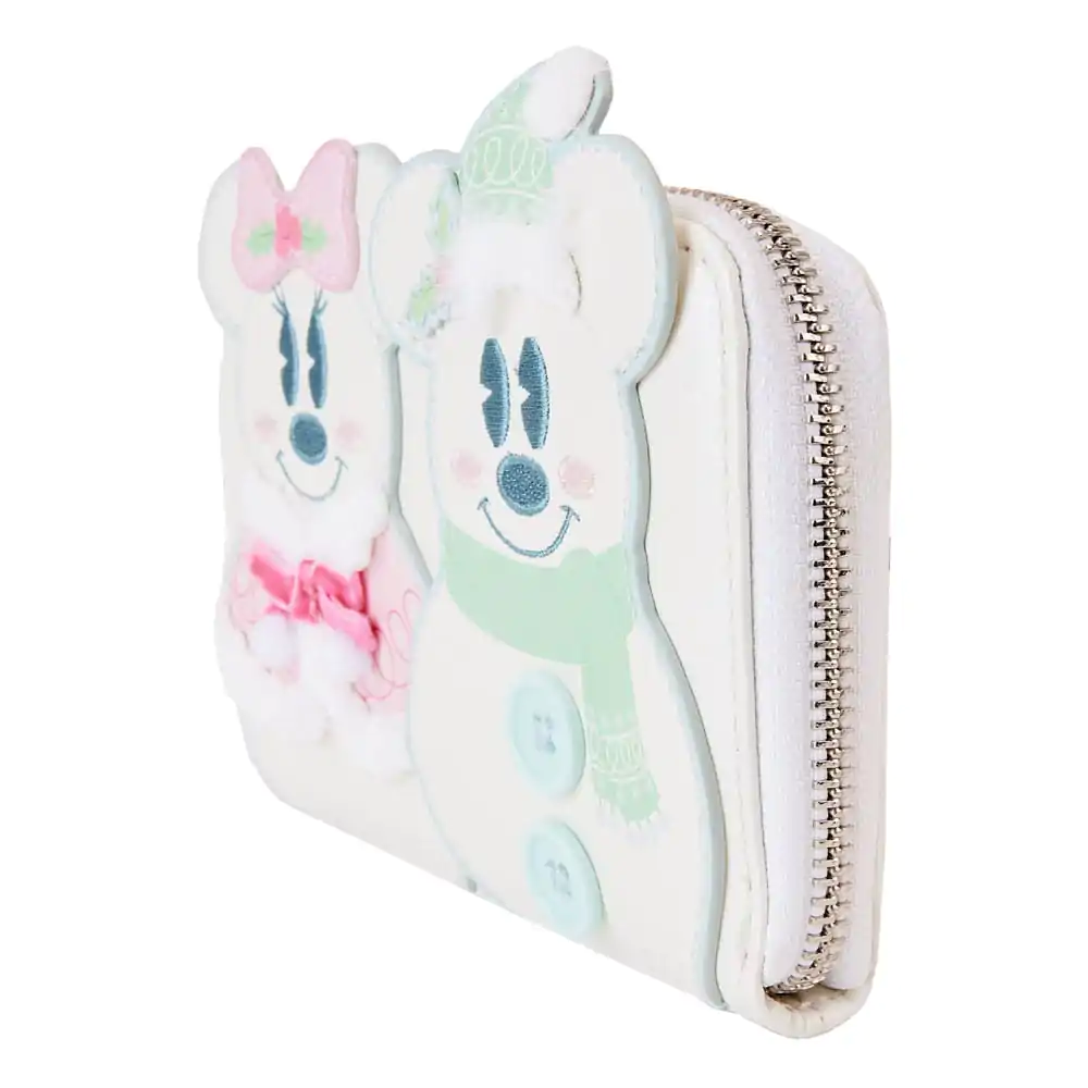 Disney by Loungefly Wallet Minnie &amp; Mickey Pastel Snowman product photo