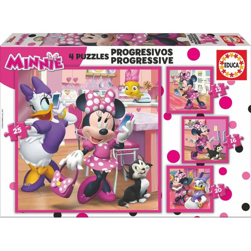 Disney Minnie and the Happy Helpers puzzle 12-16-20-25pcs product photo