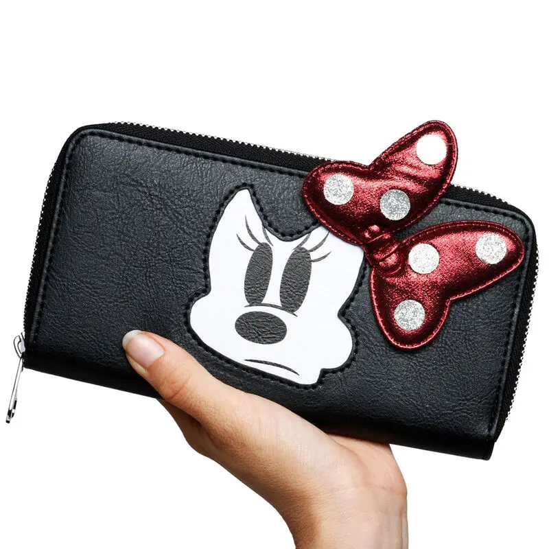 Disney Essential Wallet Minnie Mouse Angry Face product photo