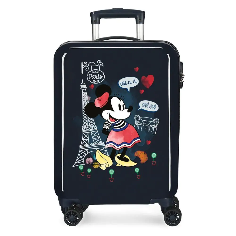 Disney Minnie Around the World Paris ABS trolley suitcase 55cm product photo