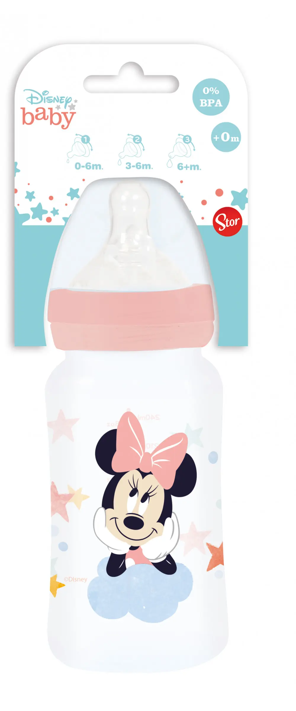 Disney Minnie Baby Feeding Bottle 2.4 dl product photo