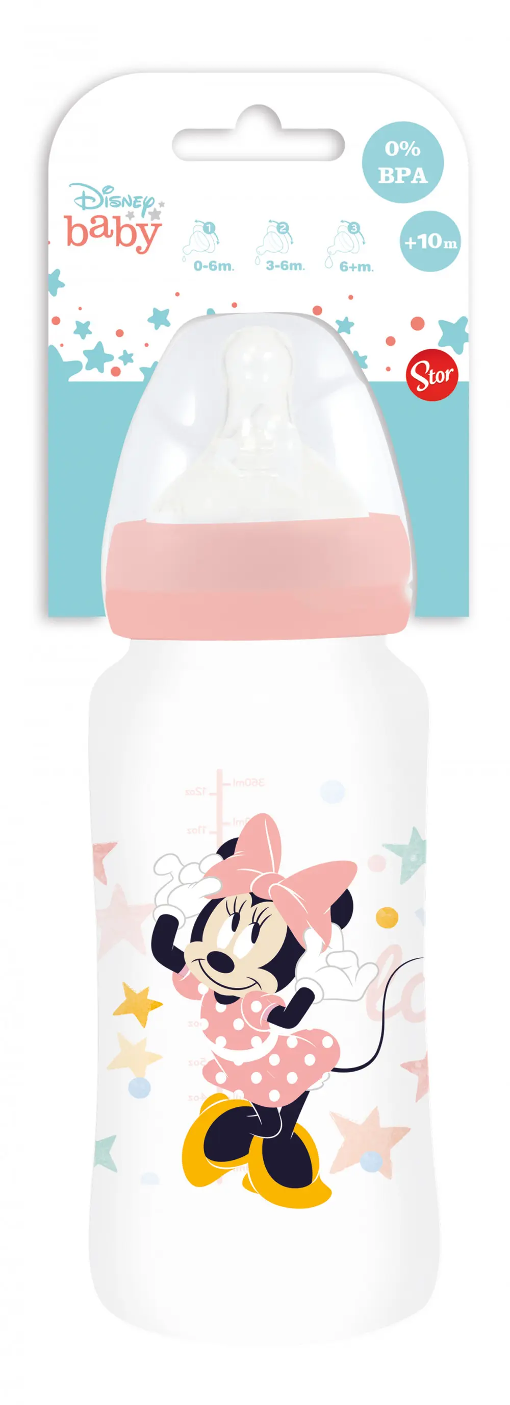 Disney Minnie Mouse Doll Baby Bottle 3.6 dl product photo