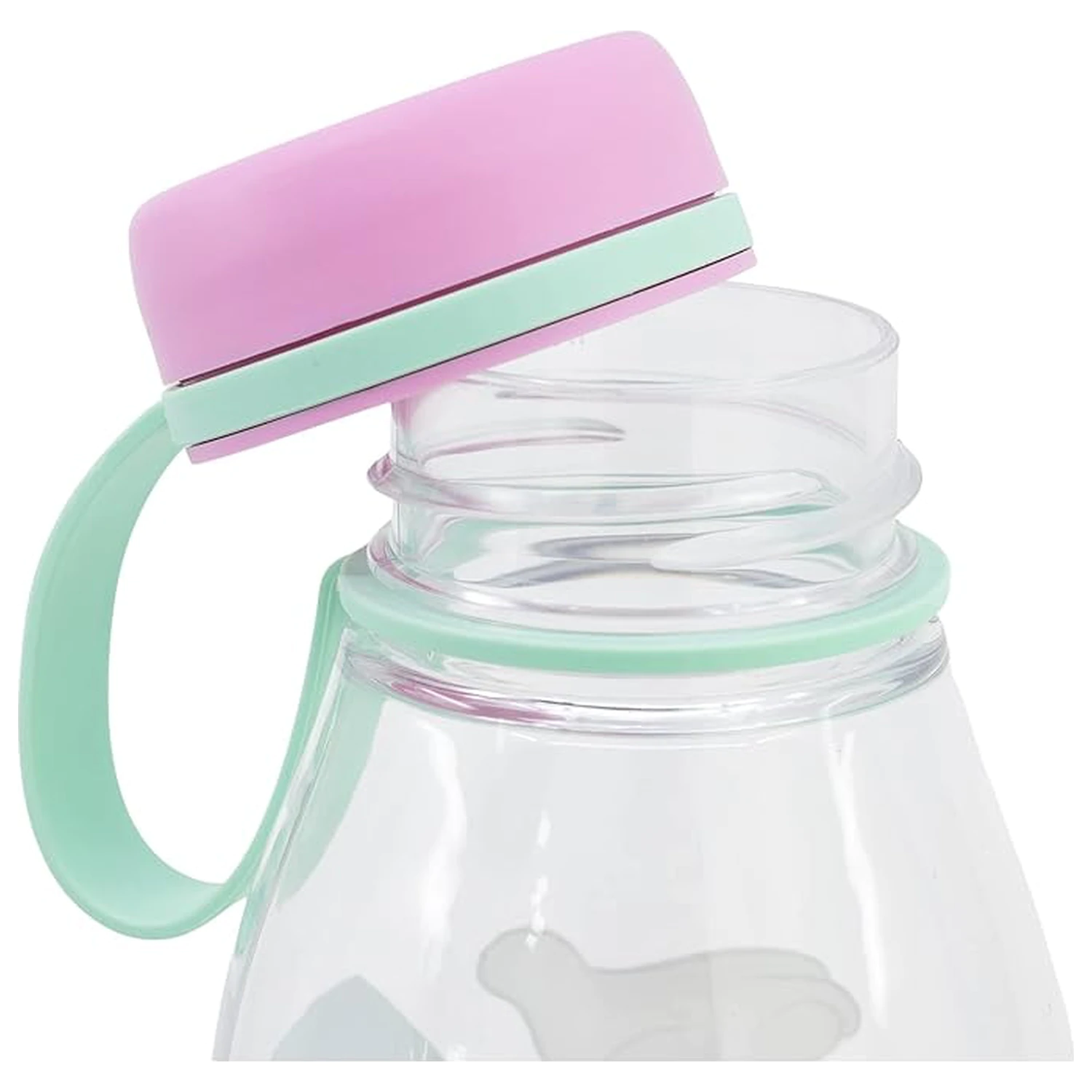 Disney Minnie Mouse Being More Ecozen Plastic Water Bottle with Screw Cap 650 ml product photo