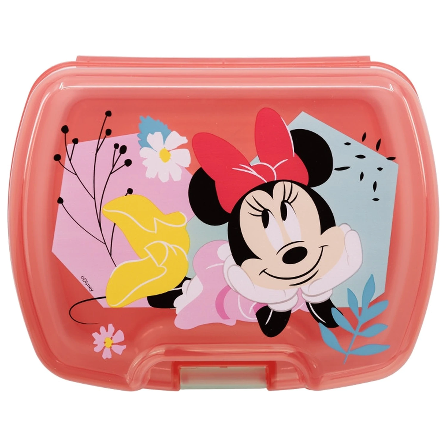 Disney Minnie Being More Premium Plastic Sandwich Box product photo