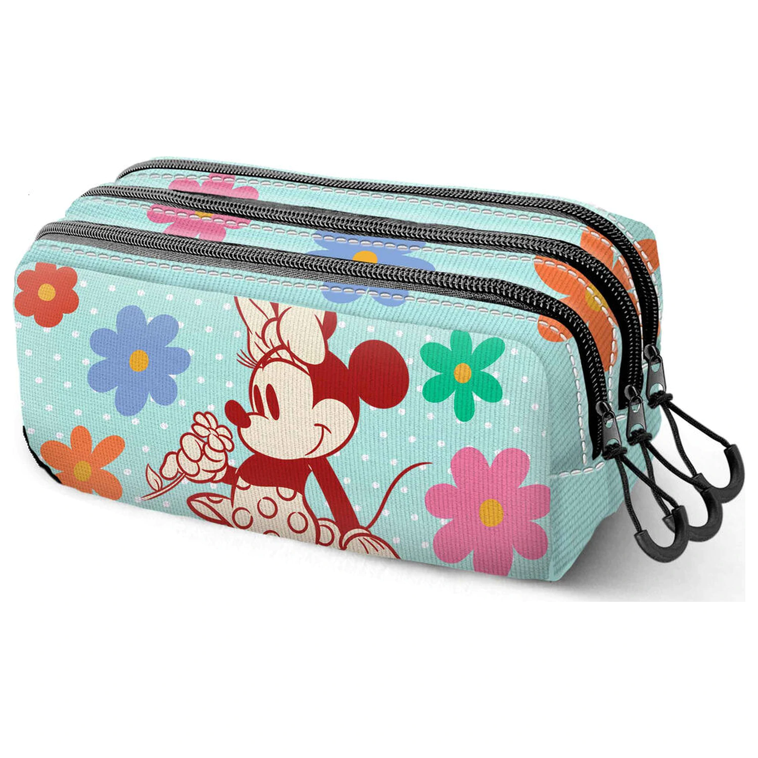 Disney Minnie Bloom triple pencil case product photo
