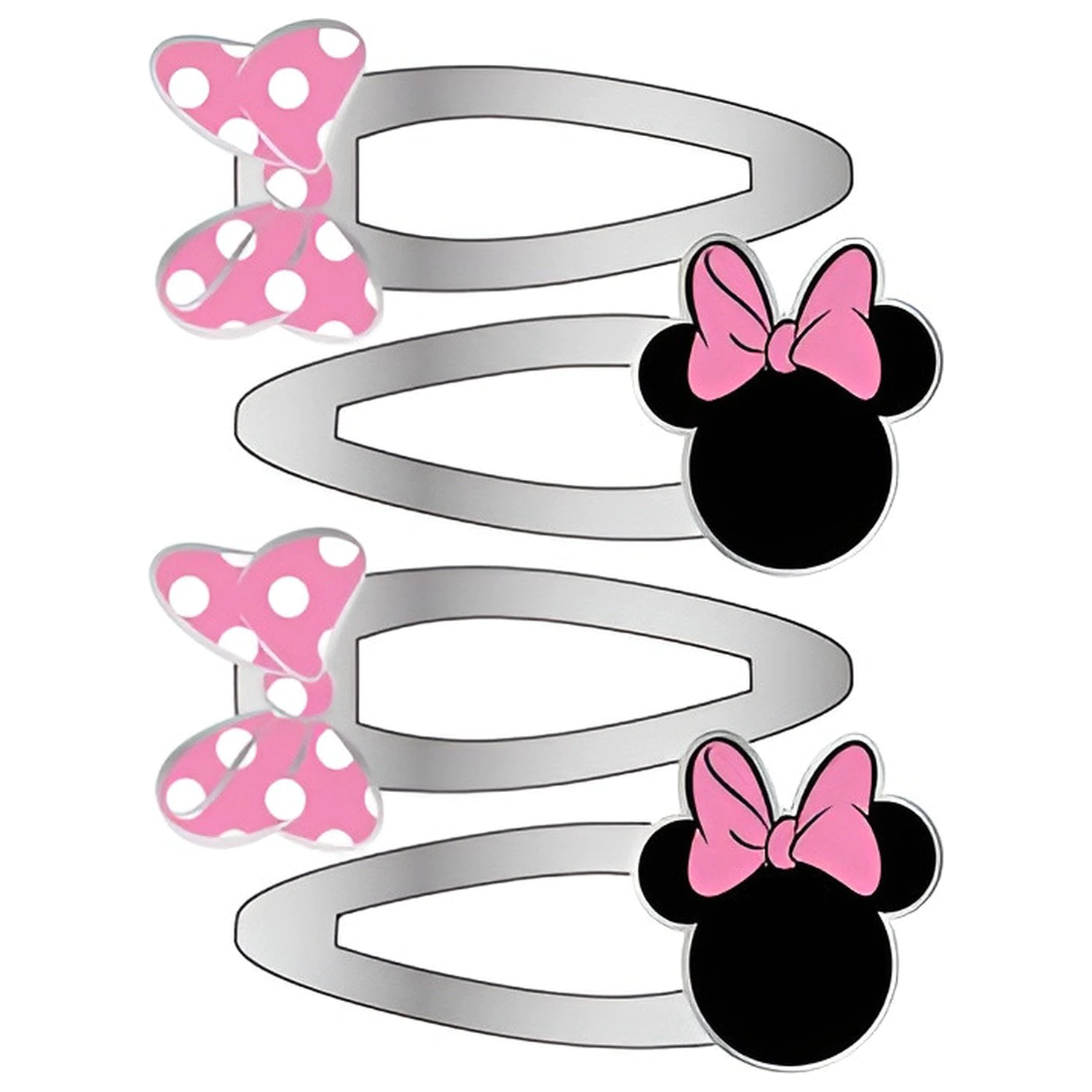 Disney Minnie Bow Hair Clip Set, 4 pcs product photo